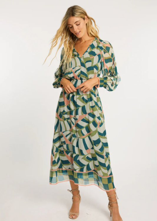 Stace Desert Mosaic Dress