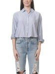 NORA STRIPE BUTTON DOWN