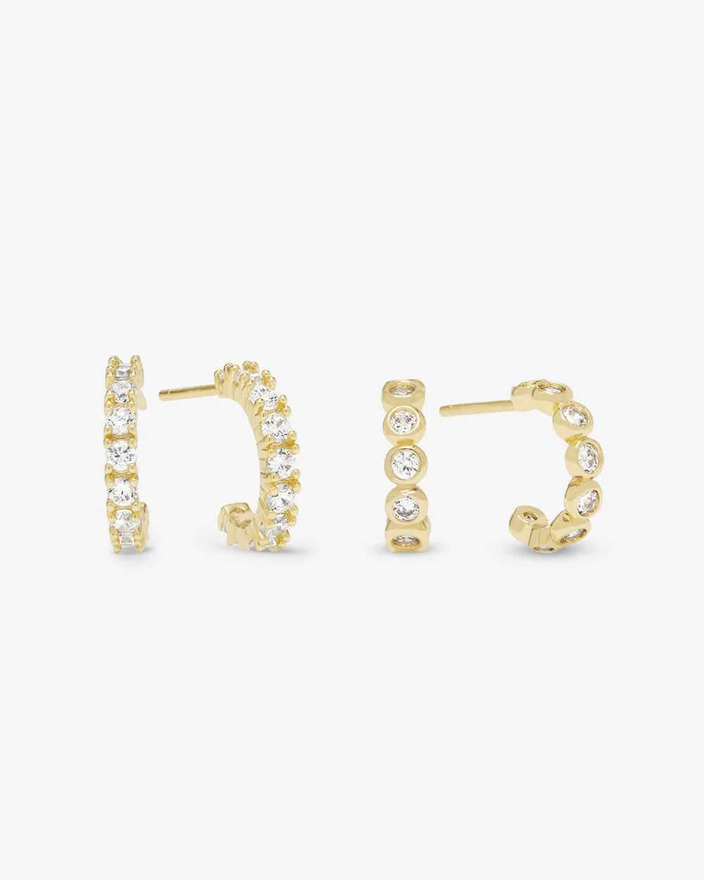 They're So Cute Huggie earring set