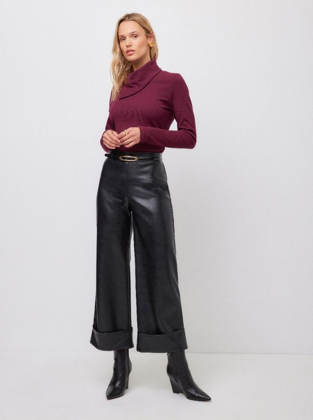 Regina Cuff Cropped Pants
