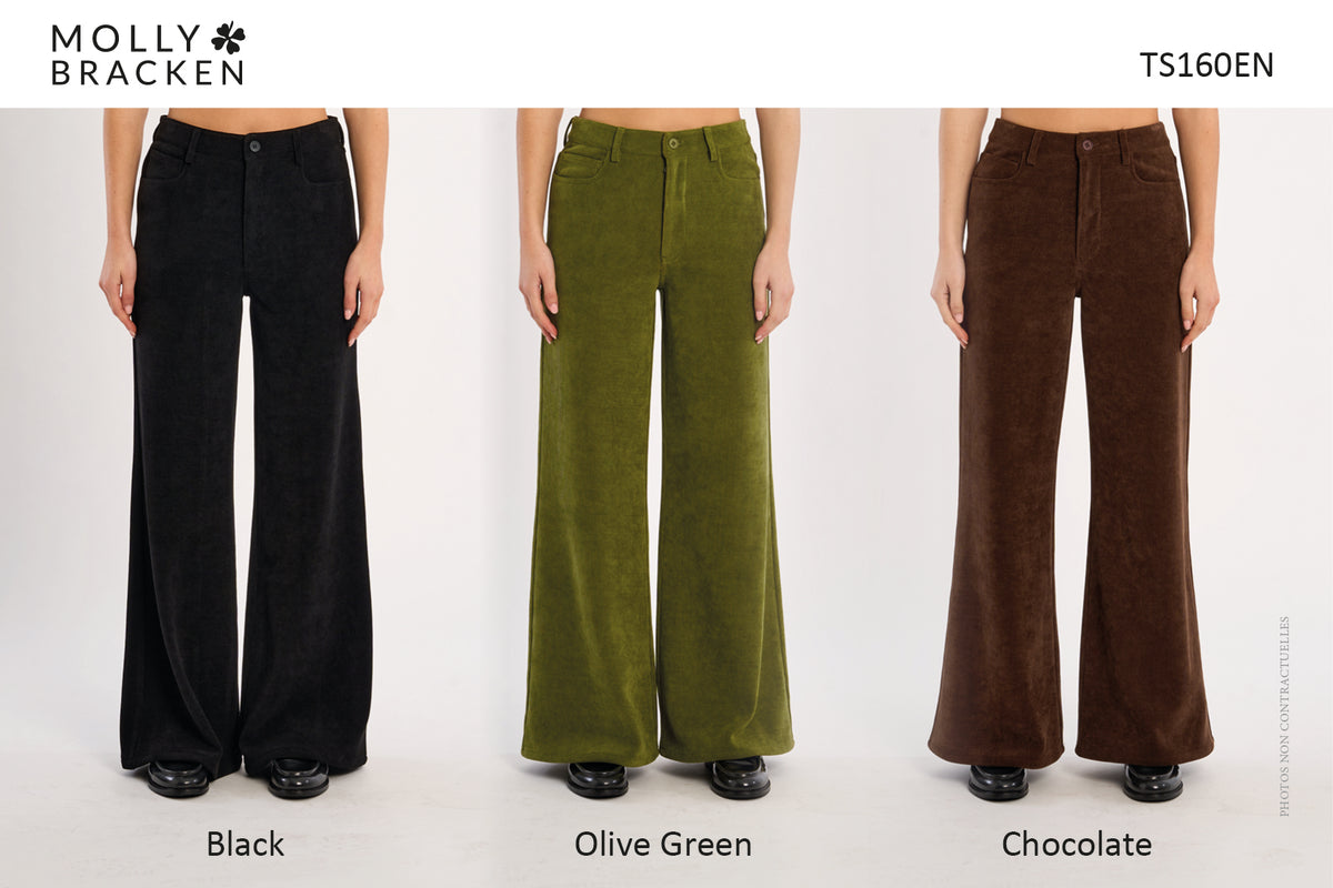 LADIES WOVEN PANTS