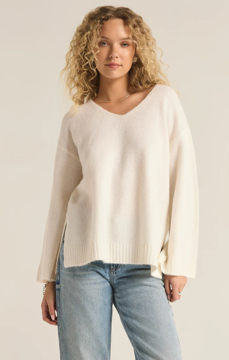 Modern  V-Neck Sweater