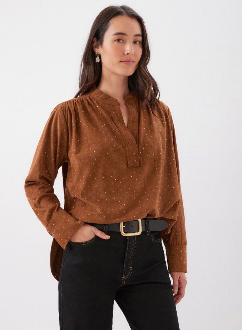 Mandarin Collar Shirt