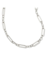 Heather Link & Chain Necklace