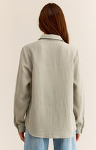 Load image into Gallery viewer, Kaili Pale Jade Button Up Gauze Shirt
