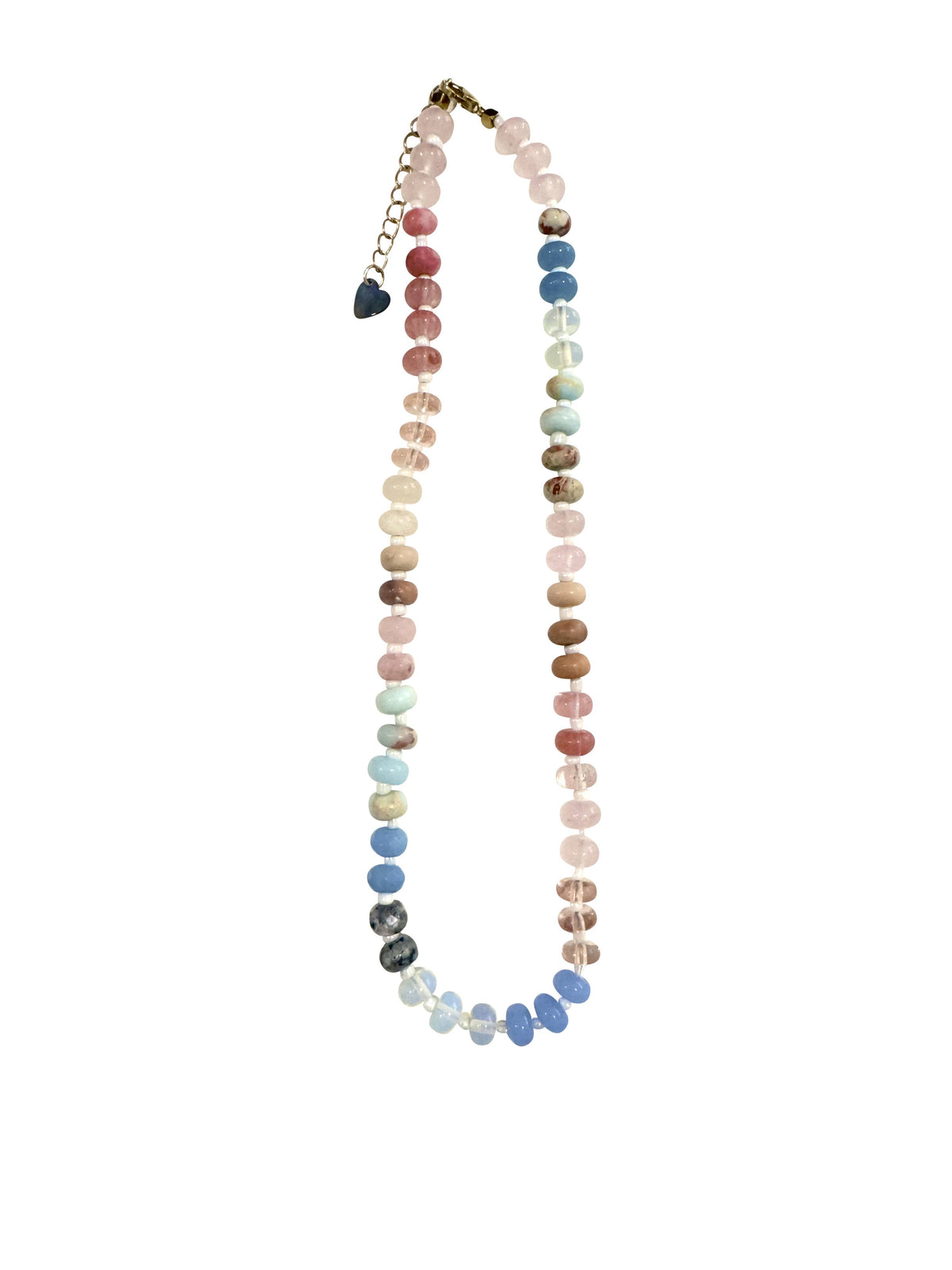 Barrett Beaded Necklace- Light Mix