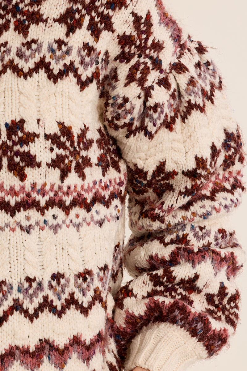 LADIES KNITTED SWEATER