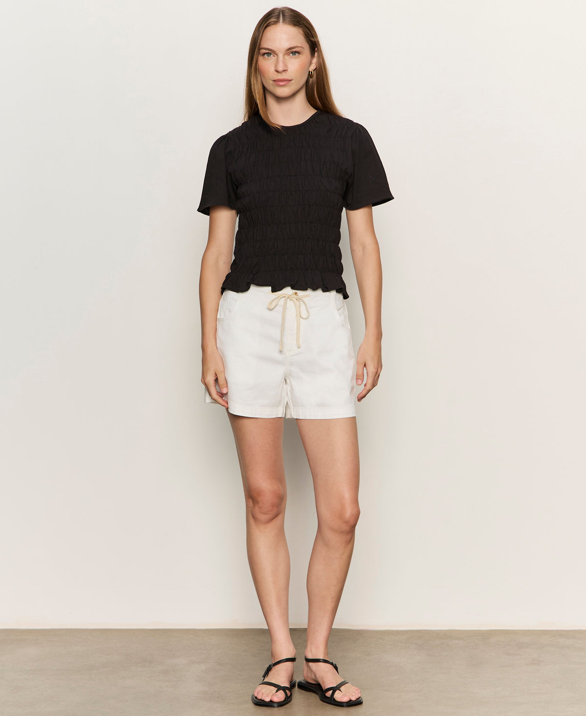 BETTER TOGETHER SMOCKED TOP