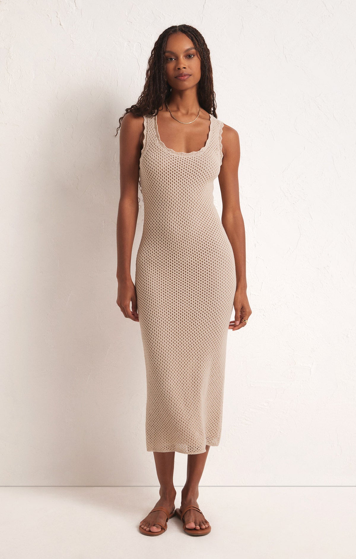 Ibiza Natural Sweater Dress