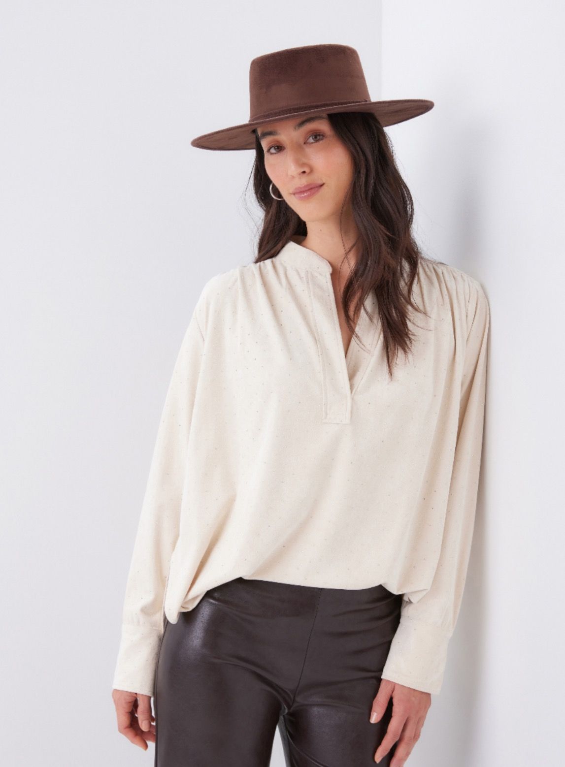 Mandarin Collar Shirt