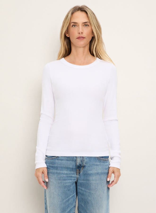 ZOLA LONG SLEEVE CREW TEE