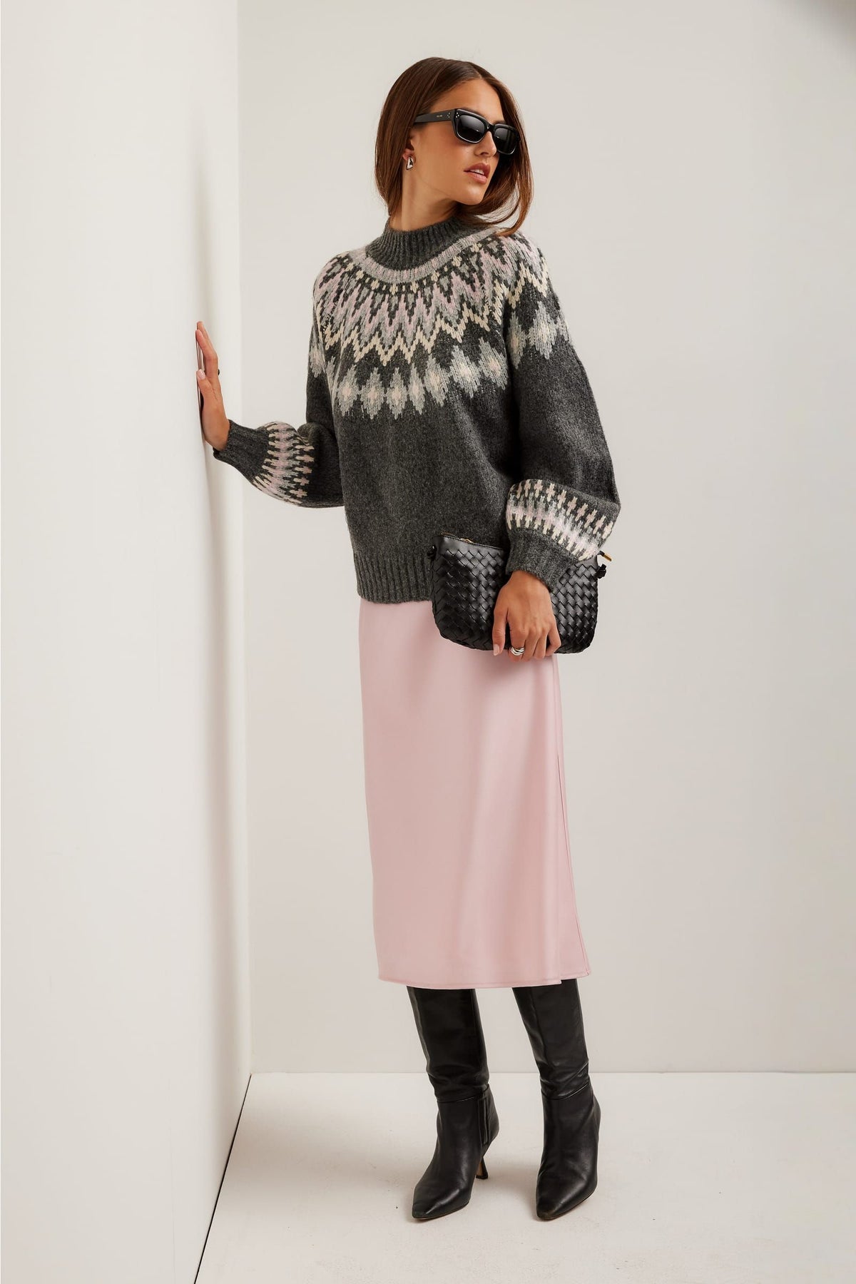Zarah Jacquard Sweater