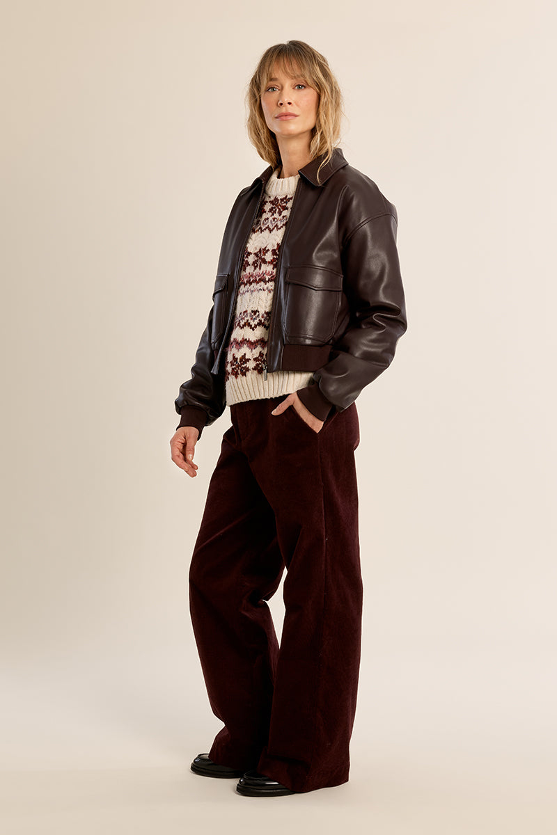 LADIES WOVEN JACKET