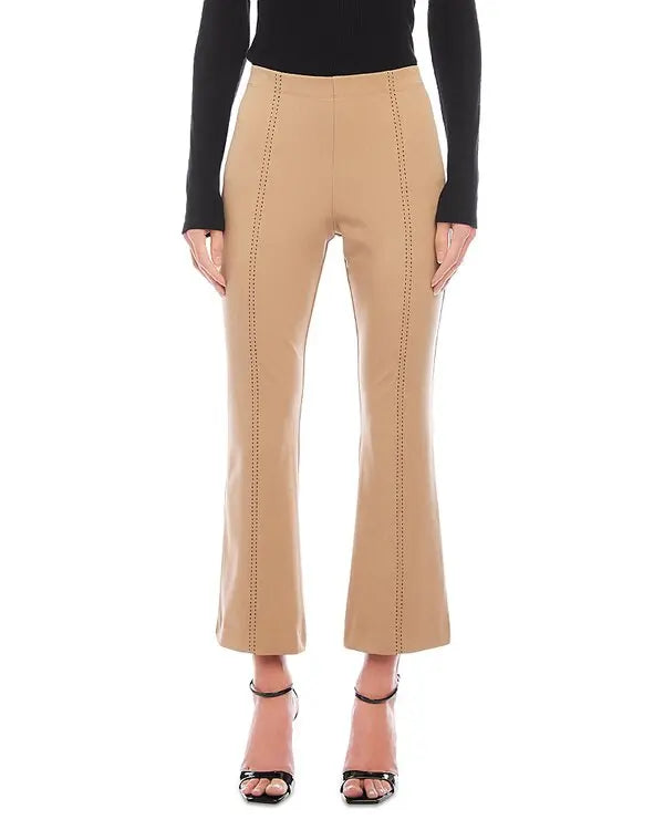 Saddle stitch pants