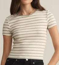 Saxton striped tee