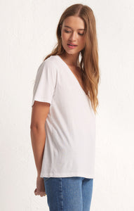Girlfriend V Neck Tee (2 colors)