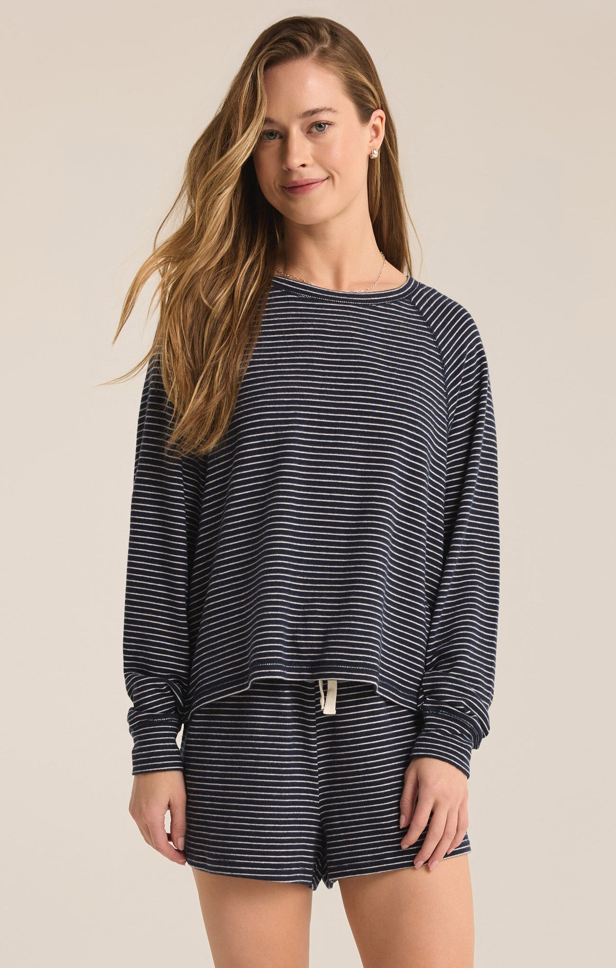 STAYING IN STRIPE LS TOP