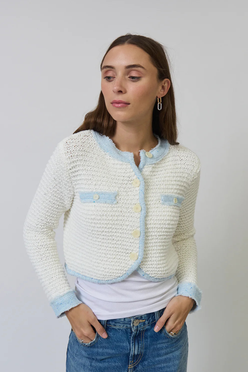 Celeste Tuck Stich Cardigan