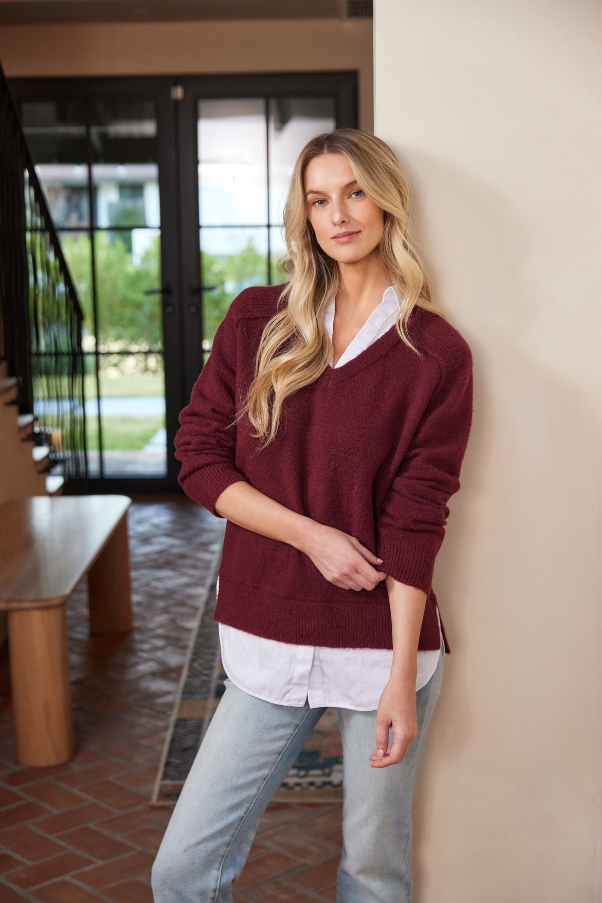 Layered Sweater 