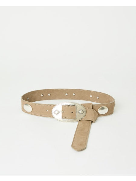 Tucker Concho Nubuck Belt