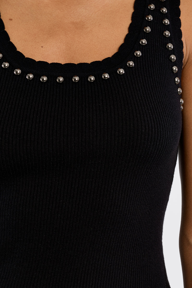 YOUNG LADIES KNITTED TANK TOP