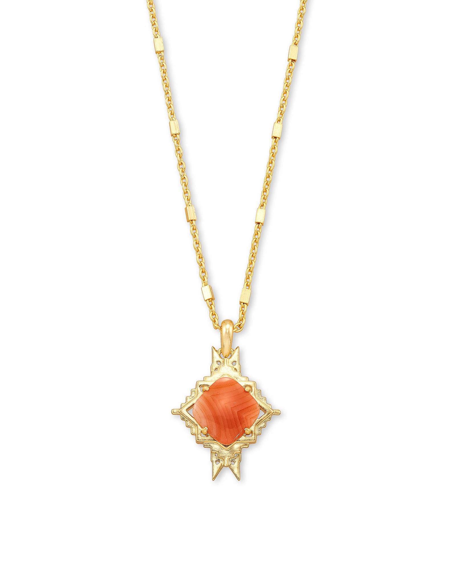 Kendra scott amber on sale necklace