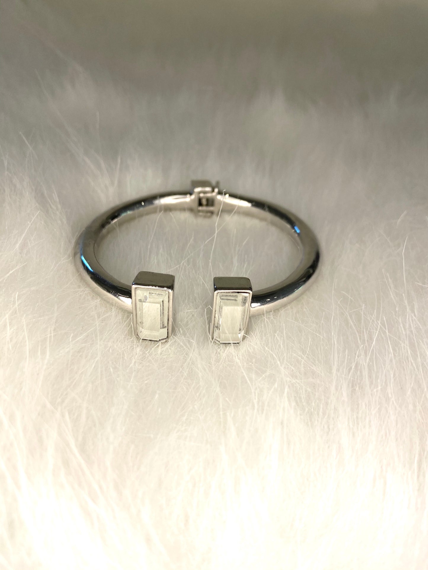 LF Crystal Baguette Cuff